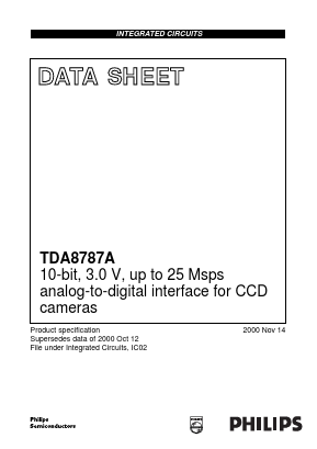 TDA8787AHL Datasheet PDF Philips Electronics
