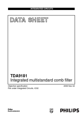 TDA9181T Datasheet PDF Philips Electronics