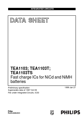 TEA1103 Datasheet PDF Philips Electronics