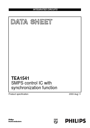 TEA1541 Datasheet PDF Philips Electronics