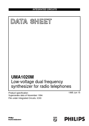 UMA1020M Datasheet PDF Philips Electronics