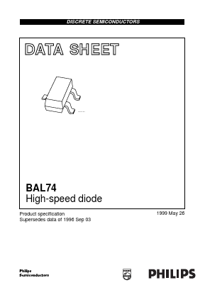 BAL74 Datasheet PDF Philips Electronics
