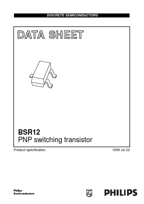 BSR12_CNV Datasheet PDF Philips Electronics
