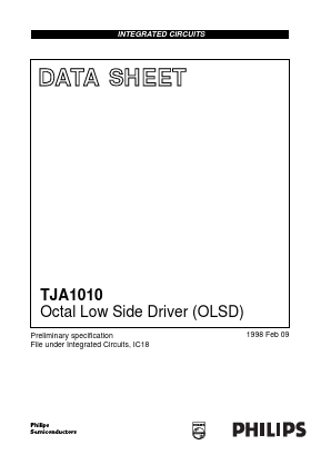 TJA1010 Datasheet PDF Philips Electronics