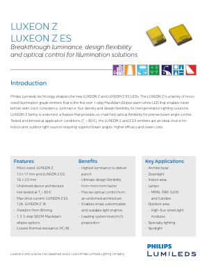 LXZH-2780-Y Datasheet PDF Philips Electronics