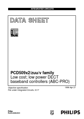 PCD50922H Datasheet PDF Philips Electronics