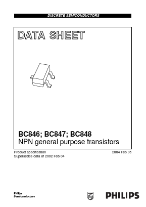 BC846A Datasheet PDF Philips Electronics