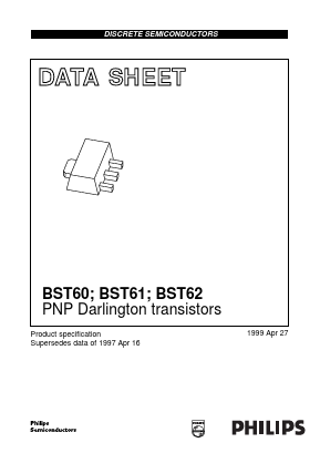 BST60 Datasheet PDF Philips Electronics