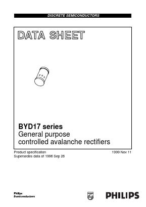 BYD17M Datasheet PDF Philips Electronics