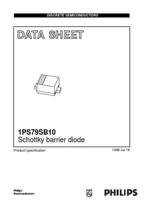 1PS79SB10 Datasheet PDF Philips Electronics