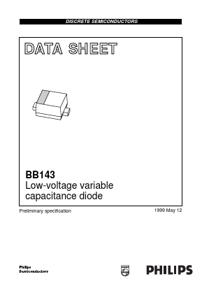 BB143 Datasheet PDF Philips Electronics