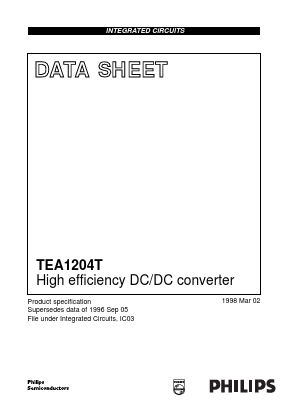 TEA1204 Datasheet PDF Philips Electronics