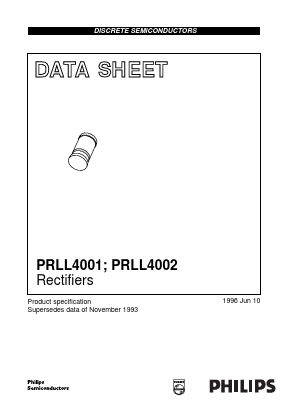 PRLL4001 Datasheet PDF Philips Electronics