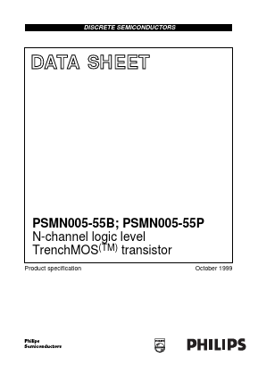 PSMN005-55P Datasheet PDF Philips Electronics