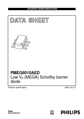 PMEG6010AED Datasheet PDF Philips Electronics