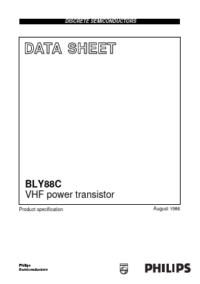 BLY88C Datasheet PDF Philips Electronics