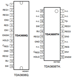 TDA3608Q/N2 Datasheet PDF Philips Electronics