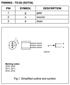 J210 Datasheet PDF Philips Electronics