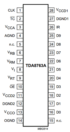 TDA8763A Datasheet PDF Philips Electronics