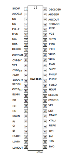TDA88454 Datasheet PDF Philips Electronics