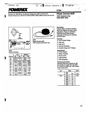 C702LM Datasheet PDF Powerex