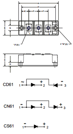 CC610816 Datasheet PDF Powerex