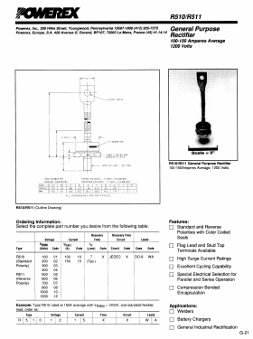 R5100310XXWA Datasheet PDF Powerex