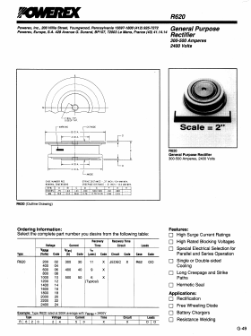 R6200230 Datasheet PDF Powerex
