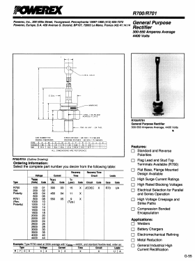 R7012204 Datasheet PDF Powerex