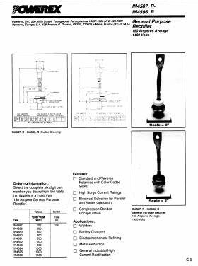 1N4587R Datasheet PDF Powerex