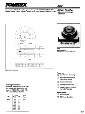 A390 Datasheet PDF Powerex