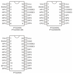 PT2249A_PT2250A Datasheet PDF Princeton Technology