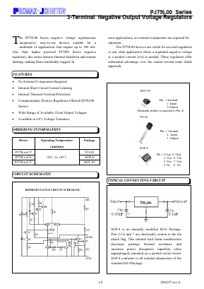 PJ79L05CY Datasheet PDF Promax Johnton