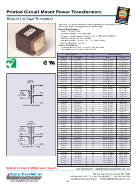 PC-10-120 Datasheet PDF Pulse Electronics
