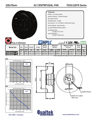 FDA5-22076 Datasheet PDF Qualtek Electronics Corporation