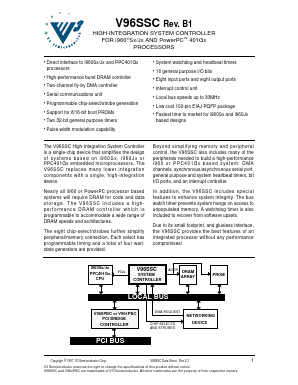 V96SSC Datasheet PDF QuickLogic Corporation