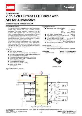 BD18398RUV-ME2 Datasheet PDF ROHM Semiconductor