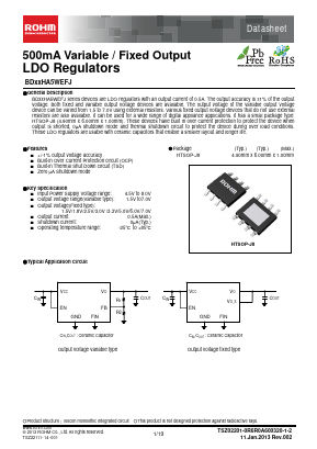 BD33HA5WEFJ-E2 Datasheet PDF ROHM Semiconductor