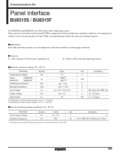 BU8315F Datasheet PDF ROHM Semiconductor