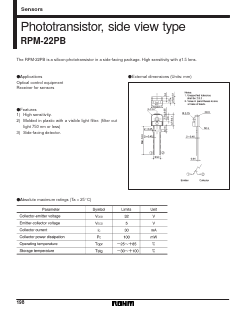RPM-22PB Datasheet PDF ROHM Semiconductor