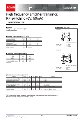 C4713K Datasheet PDF ROHM Semiconductor