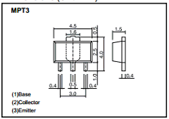 2SC5053T100QR Datasheet PDF ROHM Semiconductor