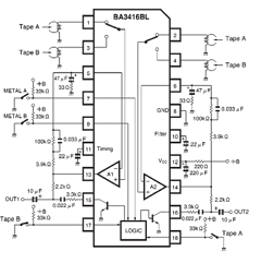 BA3416BL Datasheet PDF ROHM Semiconductor