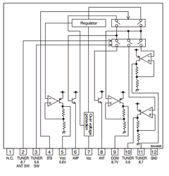 BA4908 Datasheet PDF ROHM Semiconductor