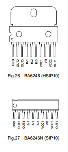BA6239-E2 Datasheet PDF ROHM Semiconductor