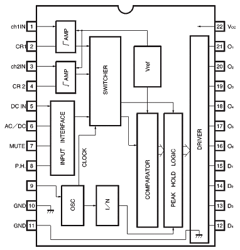 BA6820 Datasheet PDF ROHM Semiconductor