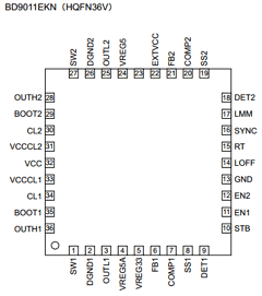 BD9775FV Datasheet PDF ROHM Semiconductor