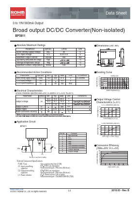 BP5811 Datasheet PDF ROHM Semiconductor