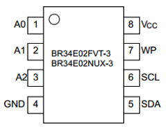 BR34E02FVT-3 Datasheet PDF ROHM Semiconductor
