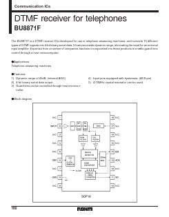 BU8871F Datasheet PDF ROHM Semiconductor